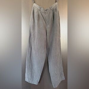 100% silk women’s Banana Republic Pants - Charcoal size 2 VINTAGE